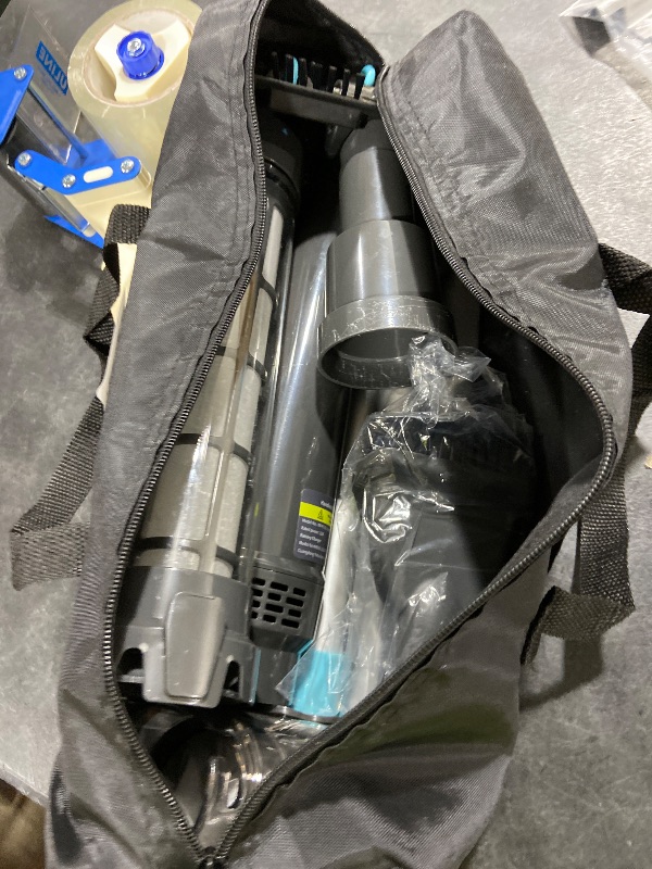 Photo 1 of Hot Tub Handheld Vacuum for Spas & Above Ground Pools, 20 GPM Powerful Suction, Lightweight, 90 Mins Runtime, Storage Bag Included, Removes Debris and Sand, White