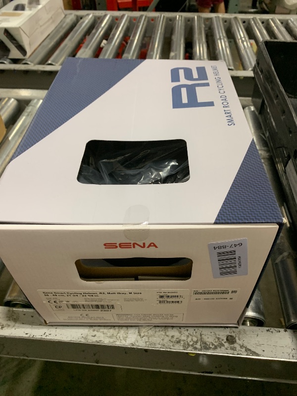Photo 1 of Sena R2 Road Cycling Smart Bluetooth Helmet (Matte Gray, Medium)