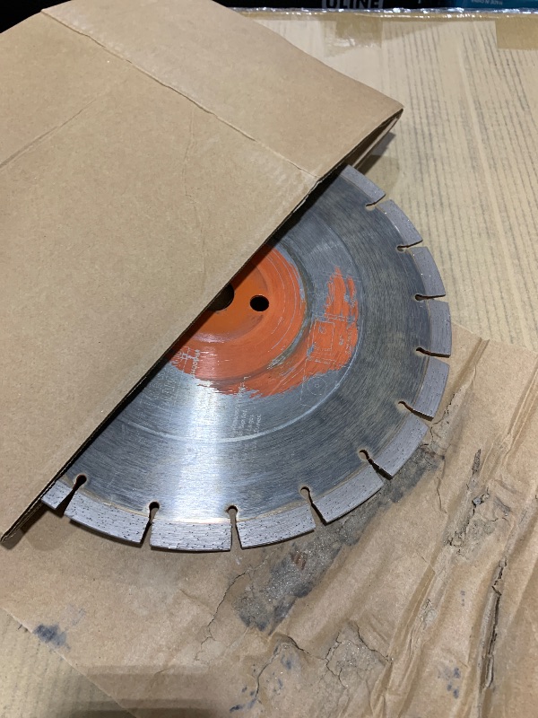 Photo 1 of Evolution R12DCT 12 Inch Concrete Saw with Water Fed Dust Suppression (Aka Angle Grinder, Cut Off Saw, Masonry) Electric, No Gas, 4-1/2" Cut - Incl Premium Diamond Blade (Formerly R300DCT+)