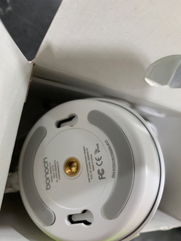 Photo 1 of bonoch Add-on Baby Camera Unit for 7" 1080p Baby Monitor Version 1, Video Baby Monitor Camera No WiFi, Split-Screen, Auto Night Vision, 4X Zoom, 2-Way Audio, Temperature Sensor, Incompatible with V2.0