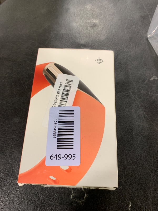 Photo 1 of Fitbit Charge 6 Fitness Tracker with Google Apps - Heart Rate on Exercise Equipment - 3-Month Google Health Premium Membership Included - Health Tools - Gold/Coral - Small&Large Bands Included