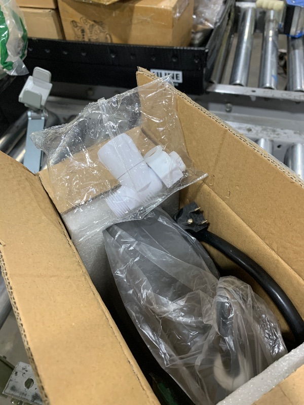 Photo 1 of Mini Under Sink Tankless Water Heater 3000W 120V Plug In, LED Digital Display with Control Knob, IPX4, Multiple Safety Features, 30-55? Thermostatic Electric Instant Water Heater, 1 Point of Use, Gray