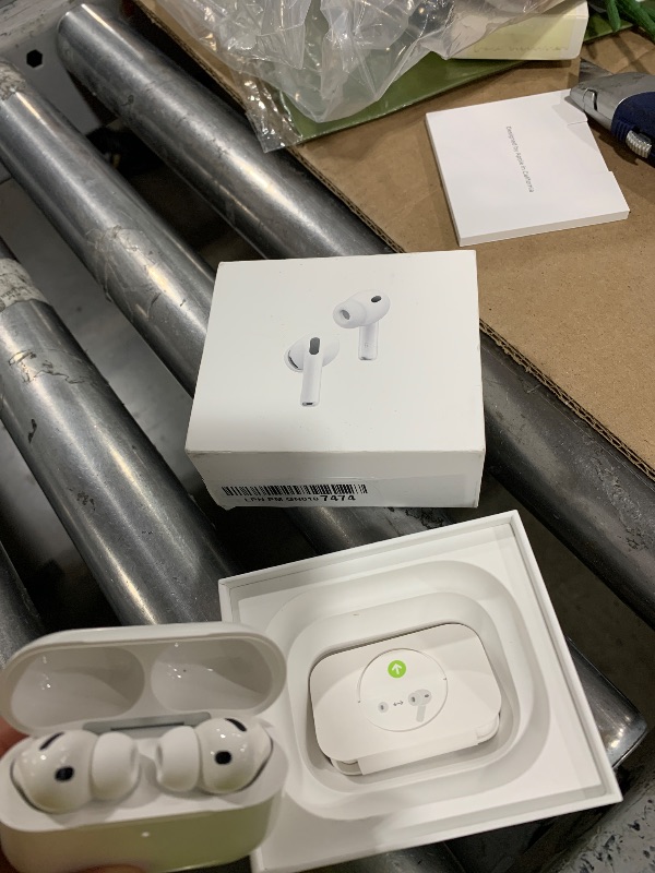 Photo 1 of Apple AirPods Pro 3 Wireless Earbuds, Active Noise Cancellation, Live Translation, Heart Rate Sensing, Hearing Aid Feature, Bluetooth Headphones, Spatial Audio, High-Fidelity Sound, USB-C Charging