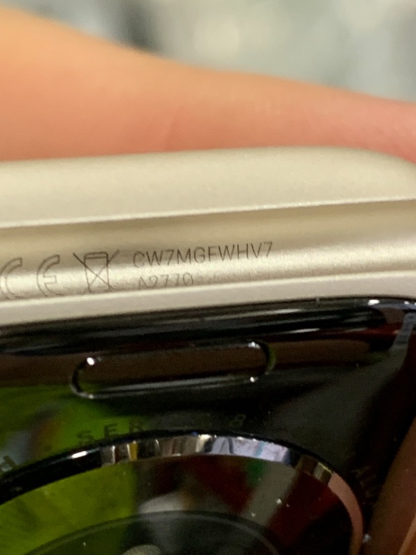 Photo 1 of Apple Watch Series 8 [GPS 41mm] Smart Watch w/Starlight Aluminum Case with Starlight Sport Band - S/M. Fitness Tracker, Blood Oxygen & ECG Apps, Always-On Retina Display, Water Resistant