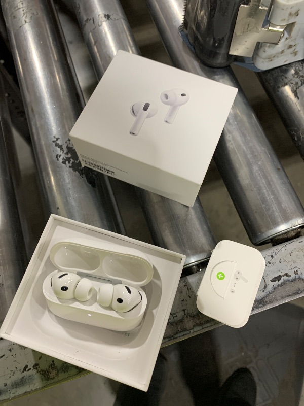 Photo 1 of Apple AirPods Pro 3 Wireless Earbuds, Active Noise Cancellation, Live Translation, Heart Rate Sensing, Hearing Aid Feature, Bluetooth Headphones, Spatial Audio, High-Fidelity Sound, USB-C Charging