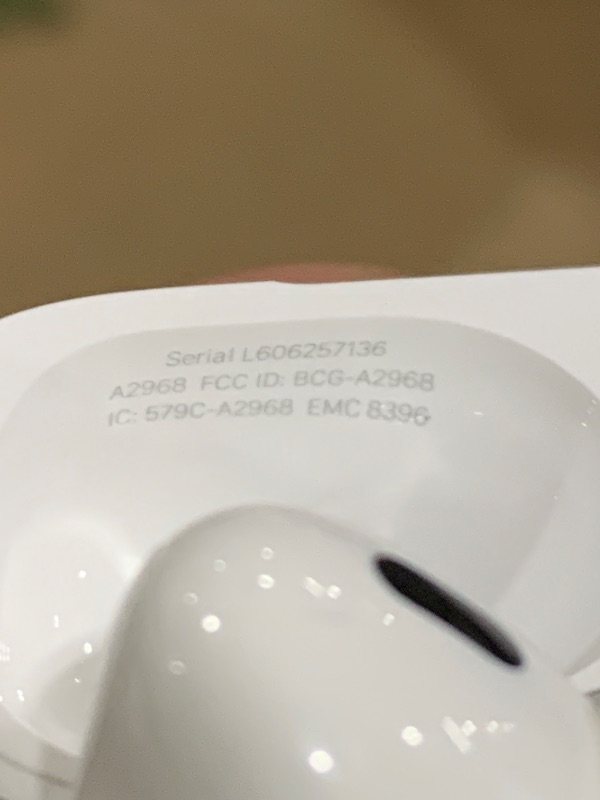 Photo 1 of Apple AirPods Pro (2nd Generation) with MagSafe Charging Case (USB-C) (Renewed Premium)