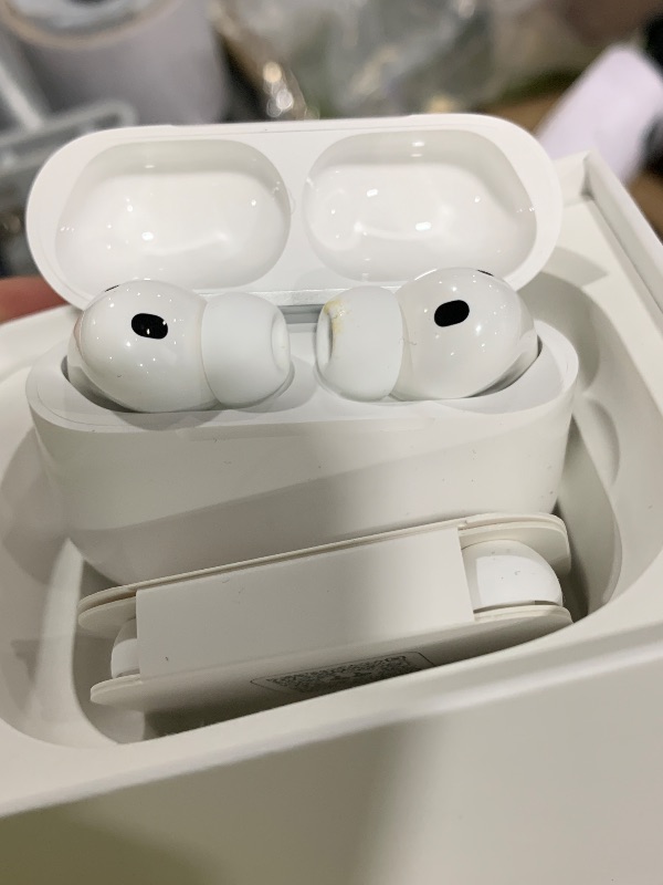 Photo 1 of Apple AirPods Pro 3 Wireless Earbuds, Active Noise Cancellation, Live Translation, Heart Rate Sensing, Hearing Aid Feature, Bluetooth Headphones, Spatial Audio, High-Fidelity Sound, USB-C Charging