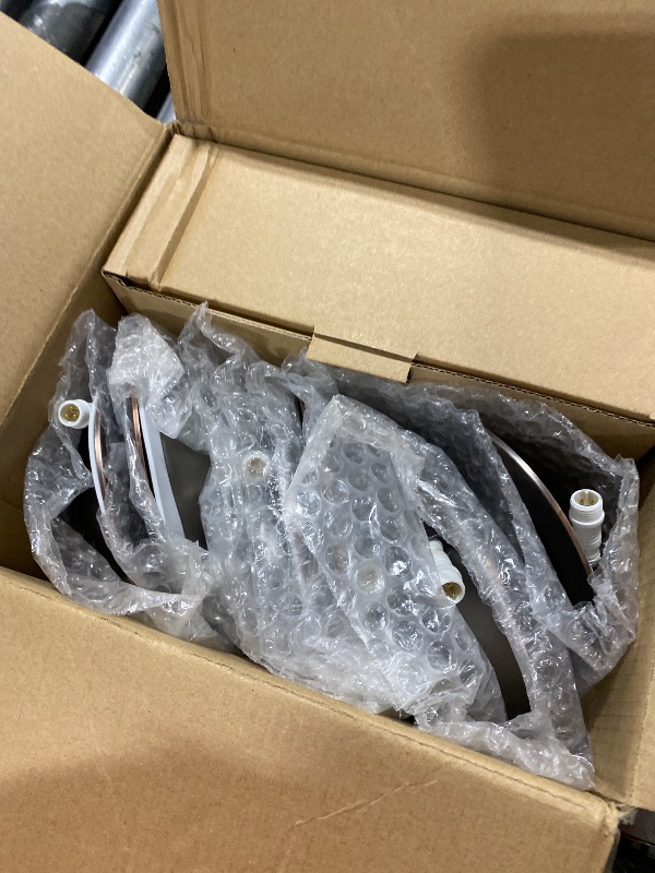 Photo 1 of POPANU Recessed Lights 4 Inch, Oil Rubbed Bronze Gimbal Downlight with 360° Rotation to Highlight Artwork and Create Accent Lighting in Living Room or Kitchen 6 Pack