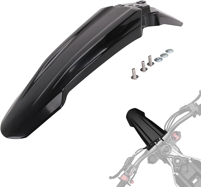 Photo 1 of Matte JFG RACING Front Fender for Surron Light Bee,Dirt Bike Mudguard Mud Guard for Dirt Bike Sur Ron Light Bee X and S/X160/X260 (Not Fits RST Fork)