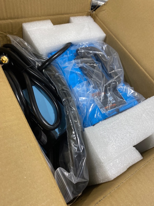 Photo 1 of SEESII 135A MIG Welder 110V - 3-in-1 Gasless Flux Core/Lift TIG/Stick Welding Machine, 7.7lbs Portable IGBT Inverter, Large Digital Display Multi Process Welder