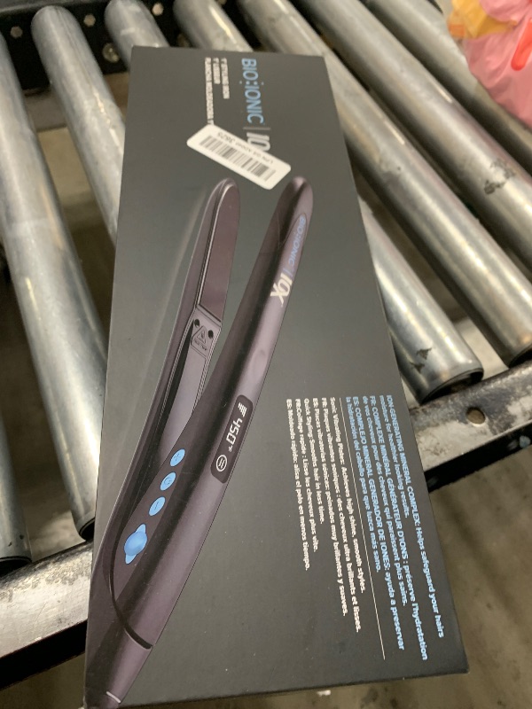 Photo 1 of Bio Ionic 10X Styling Iron, 1" Hair Straightener with Moisturizing Heat Technology, Flat Iron for 10-Minute Styling, Hair Straightener and Curler