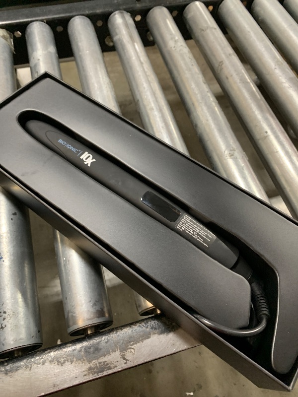 Photo 1 of Bio Ionic 10X Styling Iron, 1" Hair Straightener with Moisturizing Heat Technology, Flat Iron for 10-Minute Styling, Hair Straightener and Curler