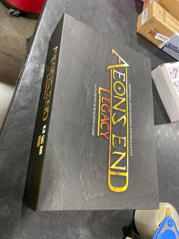Photo 1 of Aeon's End: Legacy - The First Legacy Deck-Building Game - Multi-Session Adventure - Cooperative Deck Builder - 45–90 Min Playing Time – for 1-4 Players Ages 14+ - by Indie Boards & Cards