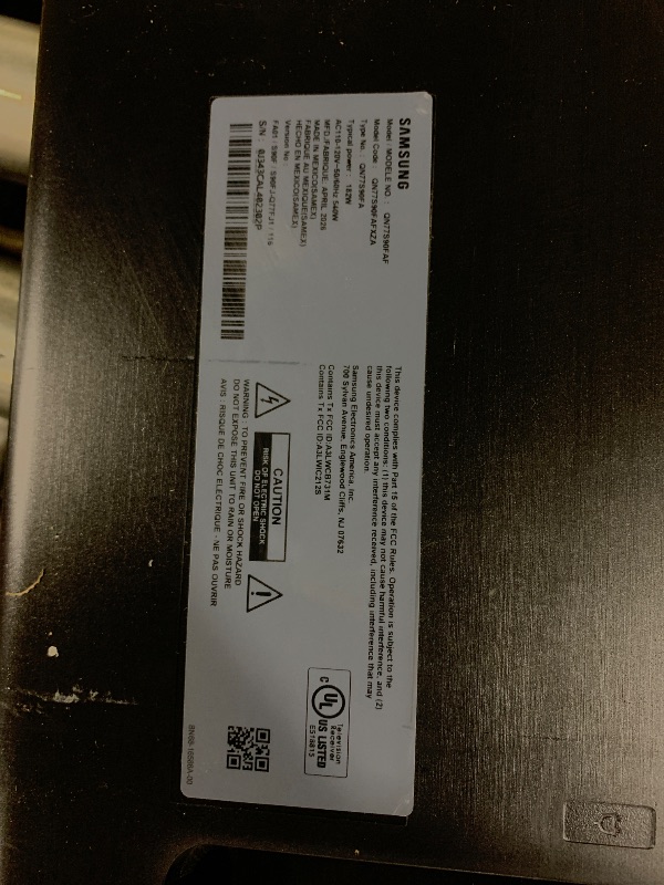 Photo 1 of Big ultra thin TV 