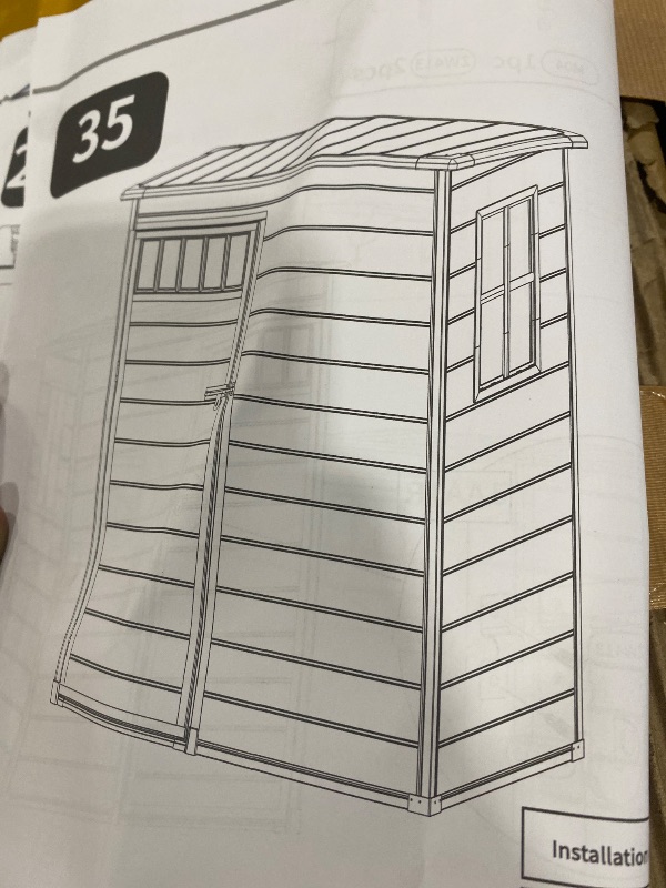 Photo 1 of Misc shed box 1 of 2 ONLY missing second box