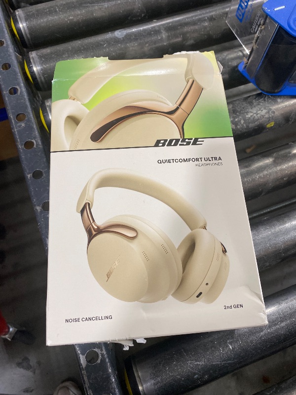 Photo 1 of Bose QuietComfort Ultra Bluetooth Headphones (2nd Gen), Wireless Headphones with Spatial Audio, Over Ear Noise Cancelling with Mic, Up to 30 Hours of Play time, Driftwood Sand - Limited Edition