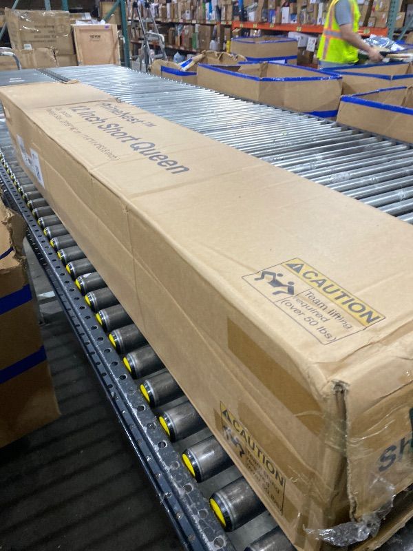 Photo 1 of 12 Inch RV Short Queen Mattress, Upgraded 7-Zoned Support Hybrid RV Queen Mattress In A Box with Cooling Gel Memory Foam & Pocket Coils, Assembled in USA, Motion Isolation, Medium Firm, 60" x 75"