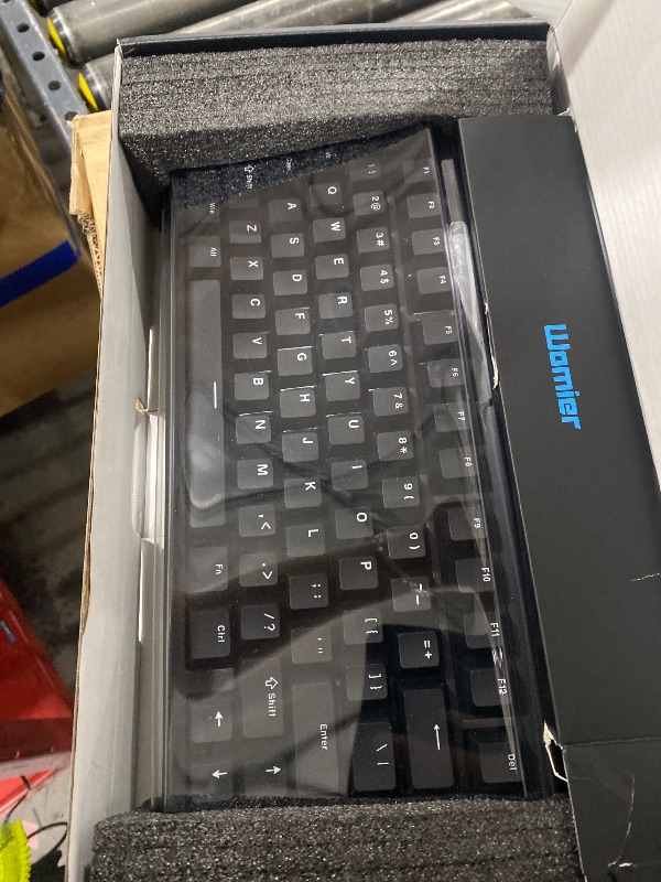 Photo 1 of Womier SK75 TMR/HE Keyboard Gaming 75% Hall Effec, Wireless Mechanical Keyboard Rapid Trigger Custom Magnetic Switch Keyboards with 8000 Hz Hot Swap, BT/2.4G/USB-C with Mac Windows Linux (Aluminum)