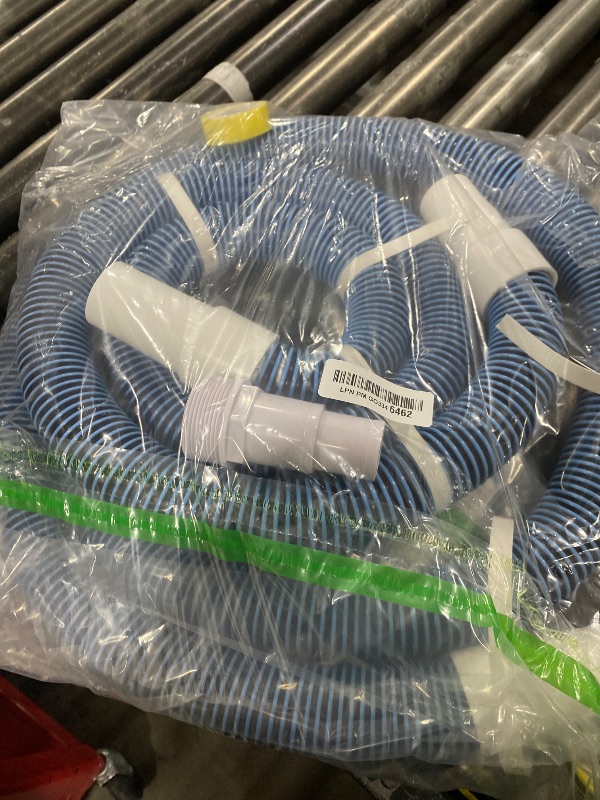 Photo 1 of 1.5" 6ft Heavy Duty Above Ground Pool Hose Replacement Kit Compatible with Intex Pool Filter Pumps, Includes 2 Durable 6 Foot Hoses, 2 Connection Adapters, 4 Clamps, 2 Tapes
