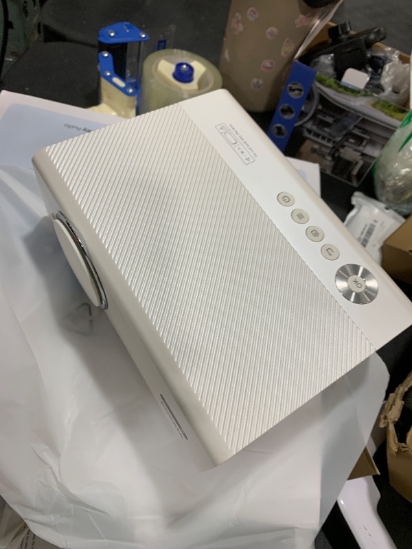 Photo 1 of Smart Projector with WiFi and Bluetooth, Proyector-4K Support Official Licensed Apps, 2000 ANSI/AI Auto Focus/50W Dolby/HDR10+/Quiet, Kogata Portable Indoor/Outdoor Movie Projector Ceiling