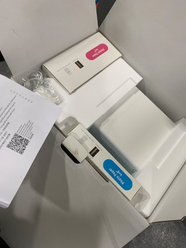 Photo 1 of Liene PixCut S1 Inspire Kit - All-in-One Color Sticker Printer & Cutting Machine, Thermal Dye-Sublimation Photo Printer, 300 DPI, Color Label Maker with 180 Sheets (36 Photo + 144 Sticker Paper)