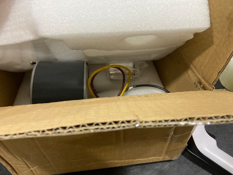 Photo 1 of 5KCP39EGS070S Condenser Fan Motor OEM Standard-1/4 HP 208-230V 1100 RPM Compatible with Genteq #3905 Replaces HC39GE237 HC39GE237A HC39GE236A HC39GE234A Fan Motor for Ac Unit-Inclusive Capacitance