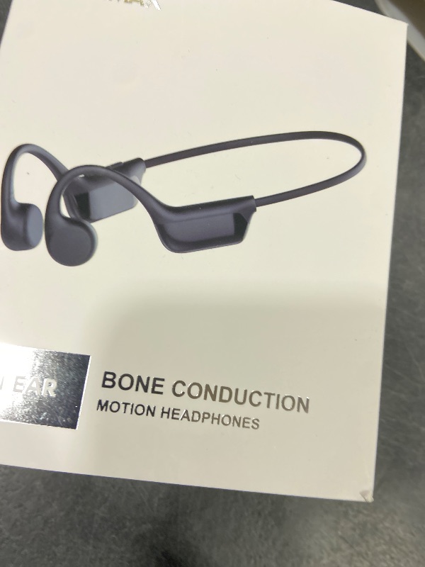 Photo 1 of Bone Conduction Headphones Bluetooth 6.0 Earbuds, Open Ear Headphones with Dual Driver Sound, LED Display, IP67 for Sport / running, Dual Device Connection & Low-Latency Game Mode,12 Hours Playtime