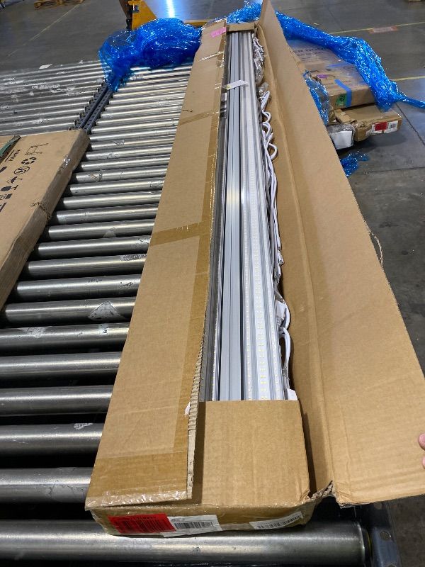Photo 1 of ELEKICO Super Bright New Upgrade Hanging | Surface Mount 8' 120w 5000k 20000lm 8ft Led Shop Light, Linkable Ceiling Lighting Garage Lights | Led Shop Lights 8ft for Garage Workshop Shop Warehouse