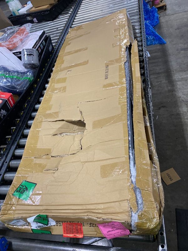 Photo 1 of 4 Pack Shipping Container Shelving Rack 4 Tier Heavy Duty Container Shelf Brackets, 66" H x 21" L Wall Mounted Storage System Powder Coated Steel Racks for Lumber Pipe Organization