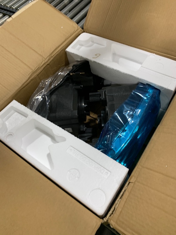Photo 1 of AXLAHA Headlight Assembly for 2002 2003 2004 2005 Dodge Ram 1500/2003-2005 Ram 2500 3500 Chrome Housing Clear Reflector Replacemen Left & Right