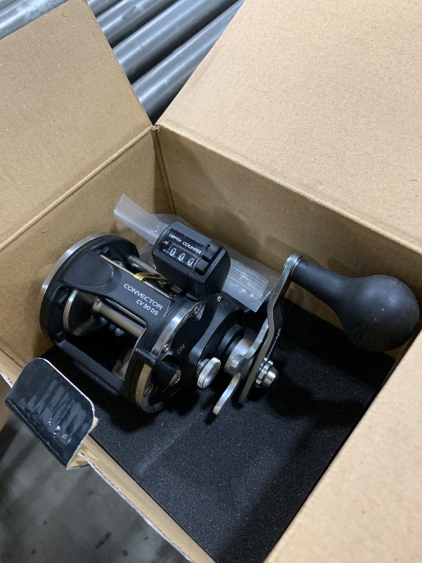 Photo 1 of Okuma Cold Water SS Line Counter Reel – 450 Size, Stainless Steel Gears, Low Profile Trolling Reel with Precision Line Counter & Heavy-Duty 30LB Drag, CWS-471D