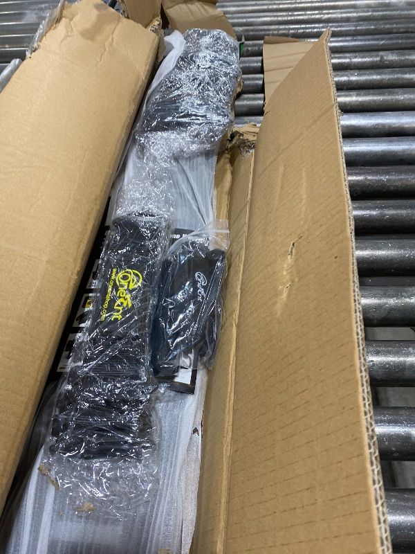 Photo 1 of 8ft E Track Tie-Down Rail Kit with 2000lbs Capacity, Steel Indoor E Track 4 Pack for Garages, Vans, Trailers, 8 Steel O-Rings and 8 Rope Tie Offs Included, Heavy Duty Motorcycle and ATV Anchoring Sys