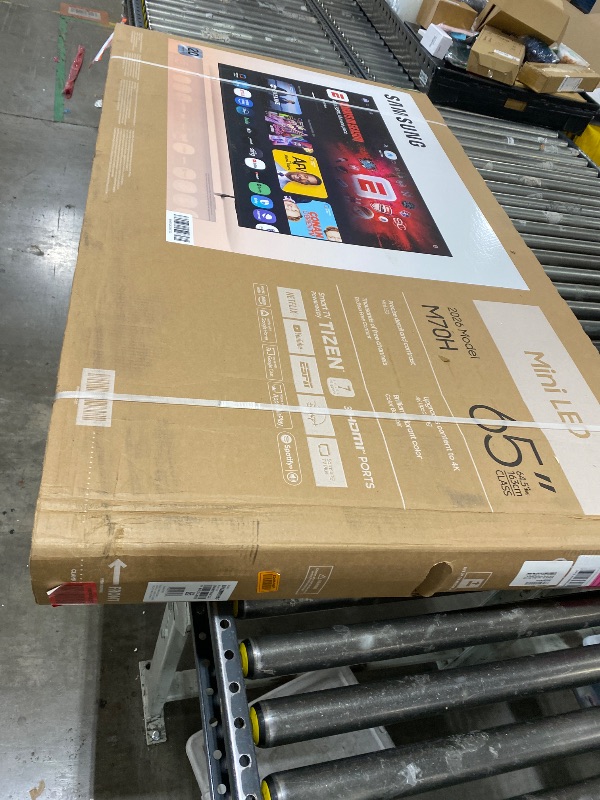 Photo 1 of [SOLD FOR PARTS] Samsung 65-Inch Class Mini LED M70H Series Samsung Vision AI Companion Smart TV (2026 Model, 65M70H) LED Processor 4K, Pure Spectrum Color, Motion Xcelerator + DLG 120Hz
