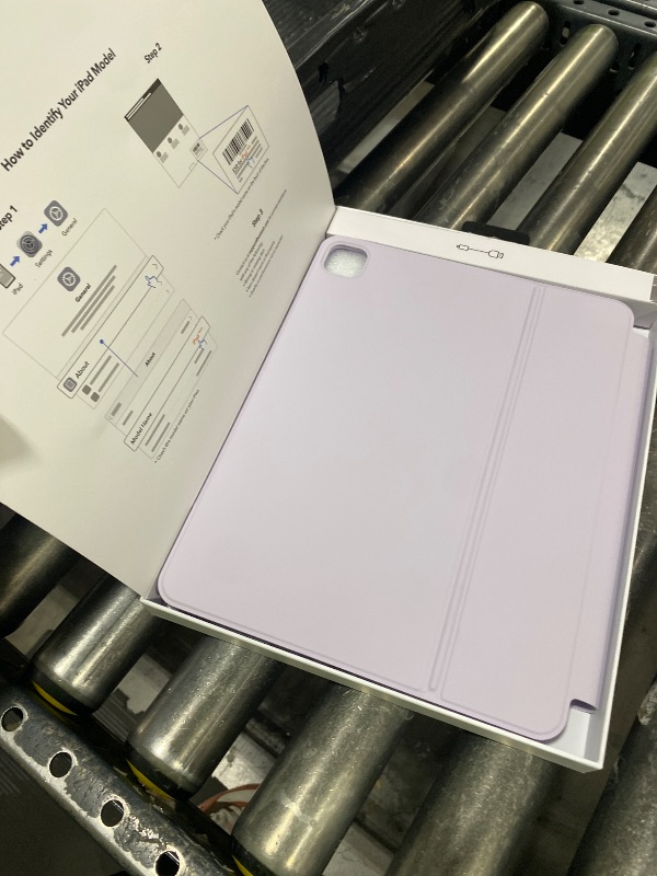 Photo 1 of [Upgraded] ESR iPad Pro 13 Inch Case with Keyboard (M5/M4, 2025/2024), iPad Pro 13 Keyboard Case with Magnetic Stand, Portrait/Raised Modes for iPad Pro 13, Removable, Rebound 360 Series, Pirple
