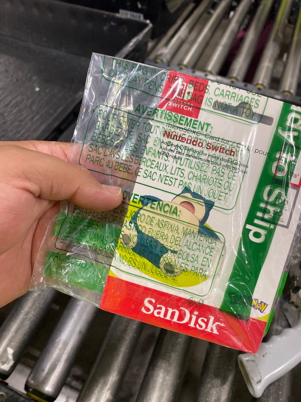 Photo 1 of SanDisk 1TB microSDXC Card Licensed for Nintendo Switch, Pokémon Snorlax Edition - SDSQXAO-1T00-GN6ZK