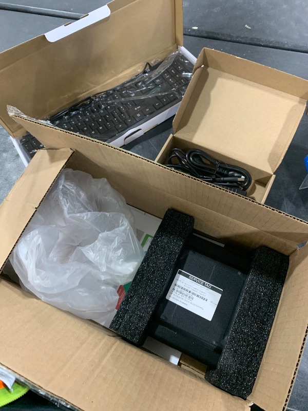Photo 1 of HP EliteDesk 705 G5 Mini Computer Desktop PC, AMD Quad-Core Ryzen™ 5 Pro 3400G, 16GB RAM, 256GB SSD, WiFi, Bluetooth, Keyboard & Mouse, Windows 11 Pro (Renewed)