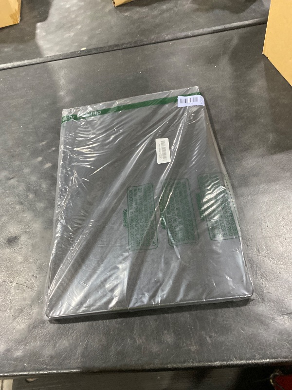 View 2 of Thirteen Chefs Large 18 x 12 Black Plastic Cutting Board - 1/2" Thick HDPE for Restaurants and Professional Kitchens, NSF