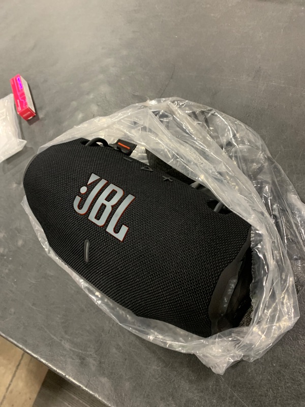 Photo 1 of JBL Xtreme 4 - Portable Bluetooth Speaker, Powerful Sound and Deep Bass, IP67 Waterproof, 24 Hours of Playtime, Powerbank, Auracast for Multi-Speaker Pairing (Black)