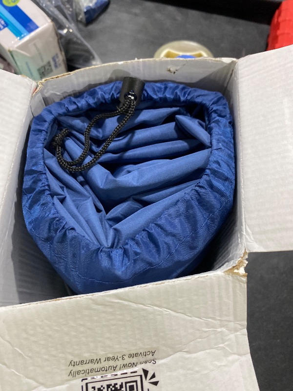 Photo 1 of Yuzonc Double Sleeping Pad - Self Inflating 4" Extra-Thick for 2 Person with Pillow Built-in Foot Pump Inflatable Sleeping Mat for Backpacking, Hiking, Traveling, Tent, Portable Camping Mat
