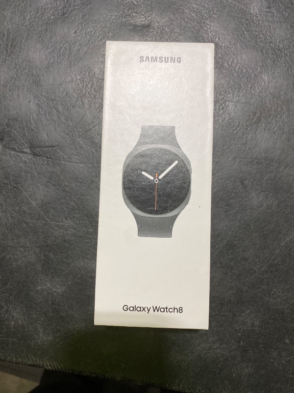 Photo 1 of Samsung Galaxy Watch 8 (2025) 44mm Bluetooth Smartwatch, Cushion Design, Fitness Tracker, Sleep Coaching, Running Coach, Energy Score, Heart Rate Tracking, Graphite [US Version, 2 Yr Warranty]