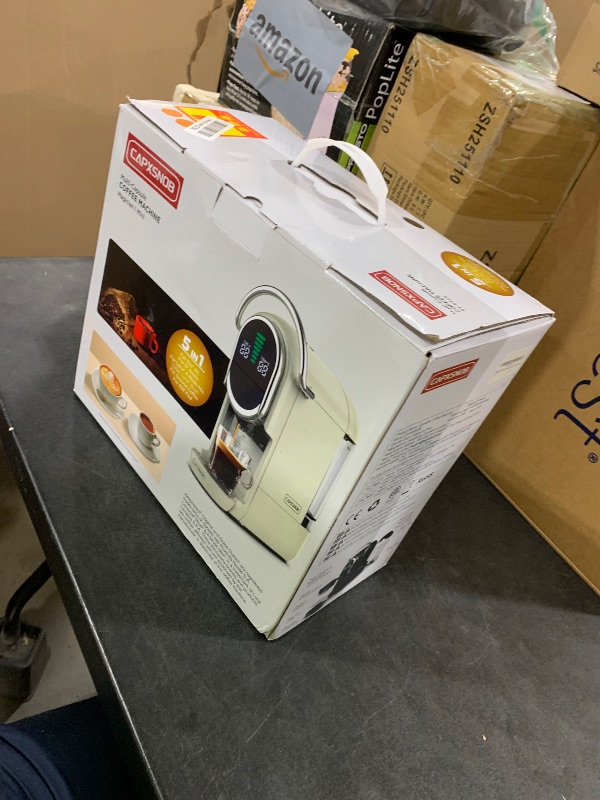 Photo 1 of Magician1 Mini Espresso Machine for Nespresso Original, Dolce Gusto, Lavazza Blue, ESE Pods, 19-Bar Coffee Machine for Ground Coffee, Coffee Maker with adjustable Temp & Cup Size, 21oz Reservoir