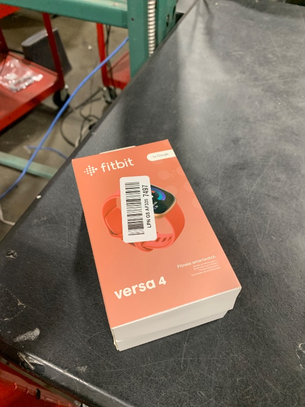 View 2 of NON-FUNCTIONAL, PARTS ONLY --------------------------------------------------------------------------------------Fitbit Versa 4 Fitness Smartwatch with Daily Readiness - 3-Month Google Health Premium Membership Included - GPS, 24/7 Heart Rate, 40+ Exercis
