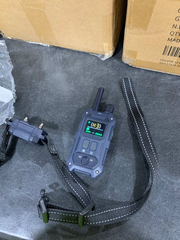 Photo 1 of BLACKDOG Military Dog Shock Collar - 4200ft Dog Training Collar with Remote, 4 Training Modes, Flashlight & Strobe, 3-Month Battery, IP67 Waterproof Dog E Collar for All Breeds 5-150lbs (Dark Blue)