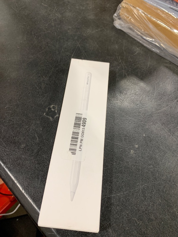 Photo 1 of Apple Pencil Pro: Latest Model - Device Compatibility Check Required - Pixel-Perfect Precision, Tilt and Pressure Sensitivity, Perfect for Note-Taking, Drawing, and Art. Charges and Pairs Magnetically