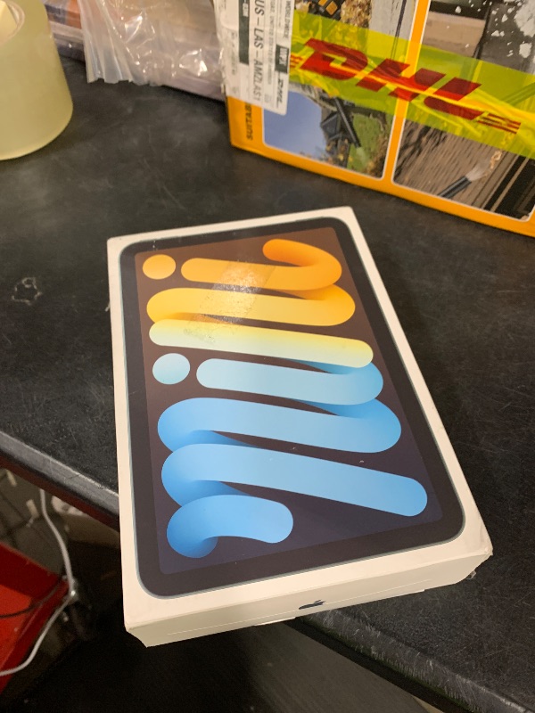 Photo 1 of Apple iPad mini (A17 Pro): Apple Intelligence, 8.3-inch Liquid Retina Display, 128GB, Wi-Fi 6E, 12MP Front/12MP Back Camera, Touch ID, All-Day Battery Life — Blue