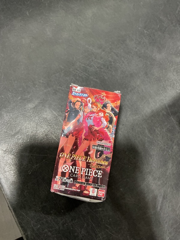 Photo 1 of HAVE BEEN OPENED*********BANDAI ONE PIECE Card Game Extra Booster ONE PIECE Heroines Edition?EB-03?