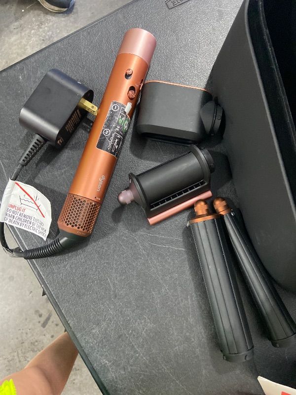 Photo 1 of Dyson Airwrap i.d. Multi-Styler and Dryer and Dyson Chitosan Post-Style Serum Amazon Exclusive