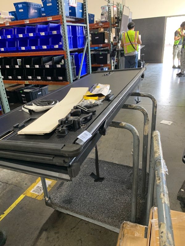 Photo 1 of Hard Folding Truck Bed Tonneau Cover Compatible with Chevy Silverado & GMC Sierra 2500 3500 HD 2020(New) 2021-2026 6.9 ft Standard Box(No CarbonPro Bed), Tri Fold On Top Style