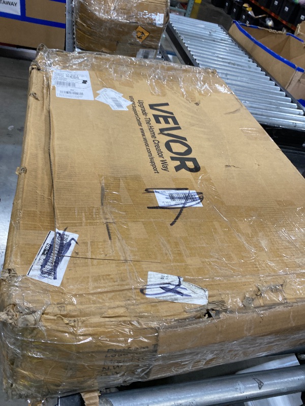 Photo 1 of VEVOR Platform Truck Cart with Cage, 2000 lbs Capacity, 6-in-1 Foldable Flatbed Cart with Swivel Wheels, Heavy Duty Hand Truck, Multi-Functional Push Dolly, for Grocery Laundry, 44.5 x 26.6 x 42.1 in