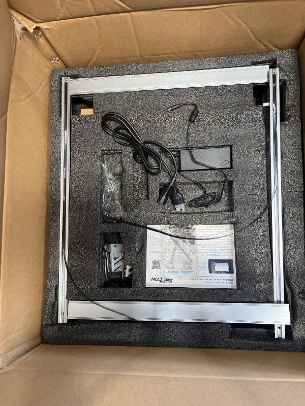 Photo 4 of Creality Falcon 10W Laser Engraver Machine with Honeycomb Laser Bed 500x500, 10000mm/min, 0.06mm Laser Cutter for Wood, Acrylic, and Metal, Easy Setup, Ready to Work Out of The Box